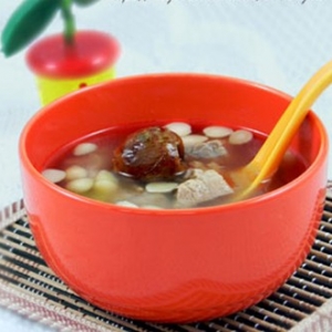杏仁瘦肉蜜棗煲