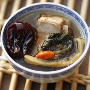 菜干排骨湯