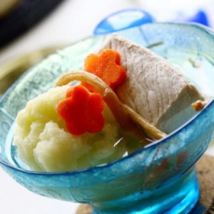 黨參花椰菜胡蘿卜湯