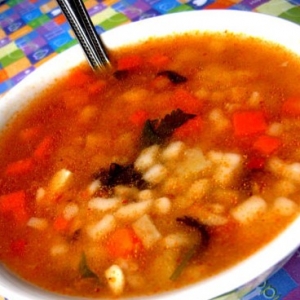 酸辣疙瘩湯