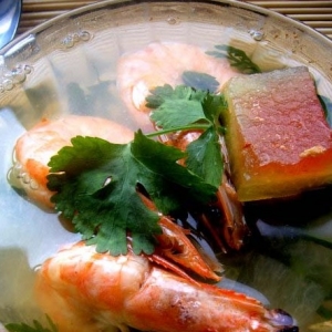 蔬菜蝦湯—無需廚藝