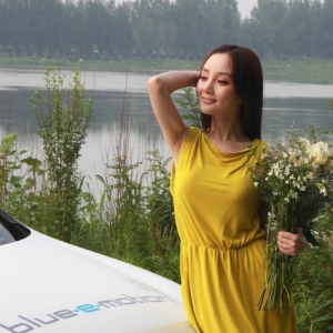 李小璐與高爾夫的邂逅