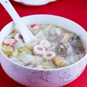 魚丸粉絲煲—清爽一夏