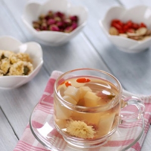 花草蜜桃茶—三伏天的解暑茶