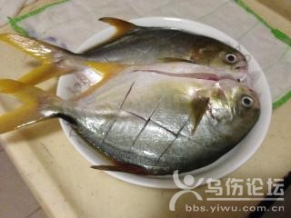 孜然煎金昌魚的做法第1步