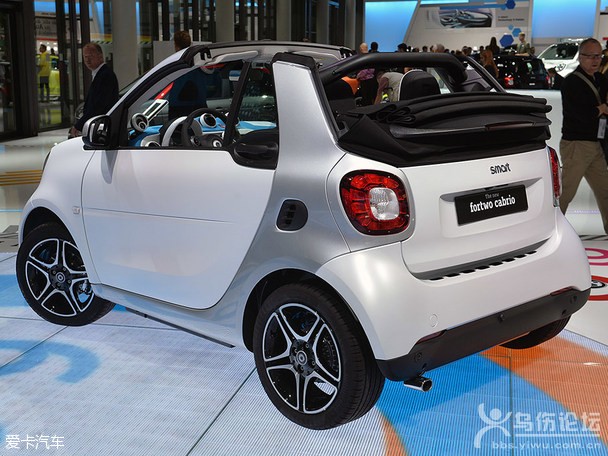 法蘭克福車展 smart fortwo敞篷版發(fā)布
