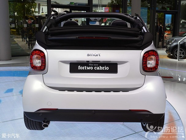 法蘭克福車展 smart fortwo敞篷版發(fā)布