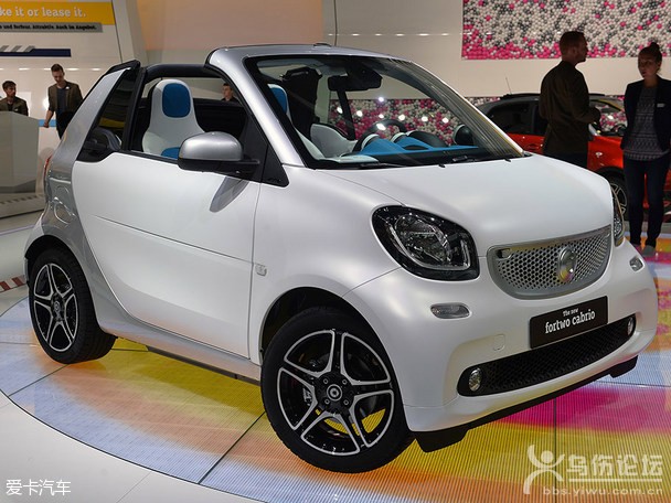 法蘭克福車展 smart fortwo敞篷版發(fā)布