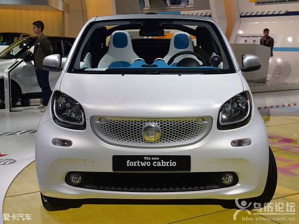 法蘭克福車展 smart fortwo敞篷版發(fā)布