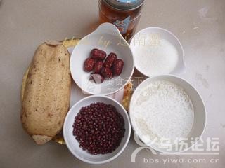 糯米蓮藕的做法步驟：1