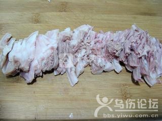 蔥油羊肉拌面的做法步驟：2