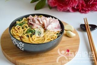 蔥油羊肉拌面的做法步驟：13