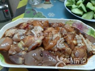 黃瓜燒雞塊的做法步驟：3