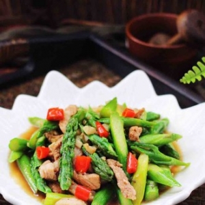 蘆筍炒肉