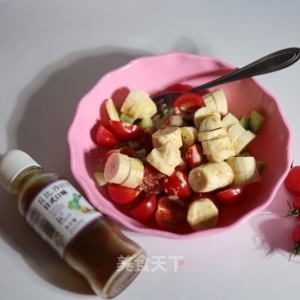 圣女果香蕉沙拉的做法