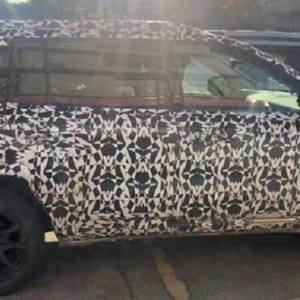 新款Jeep大指揮官諜照 或在成都車展上亮相