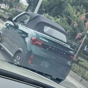 五菱宏光MINIEV敞篷版諜照！軟頂設(shè)計(jì)