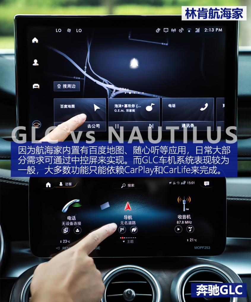 航海家對比GLC 航海家對比GLC