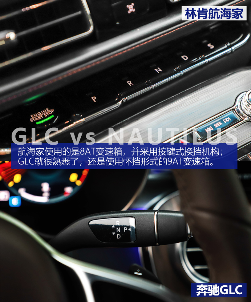 航海家對比GLC 航海家對比GLC
